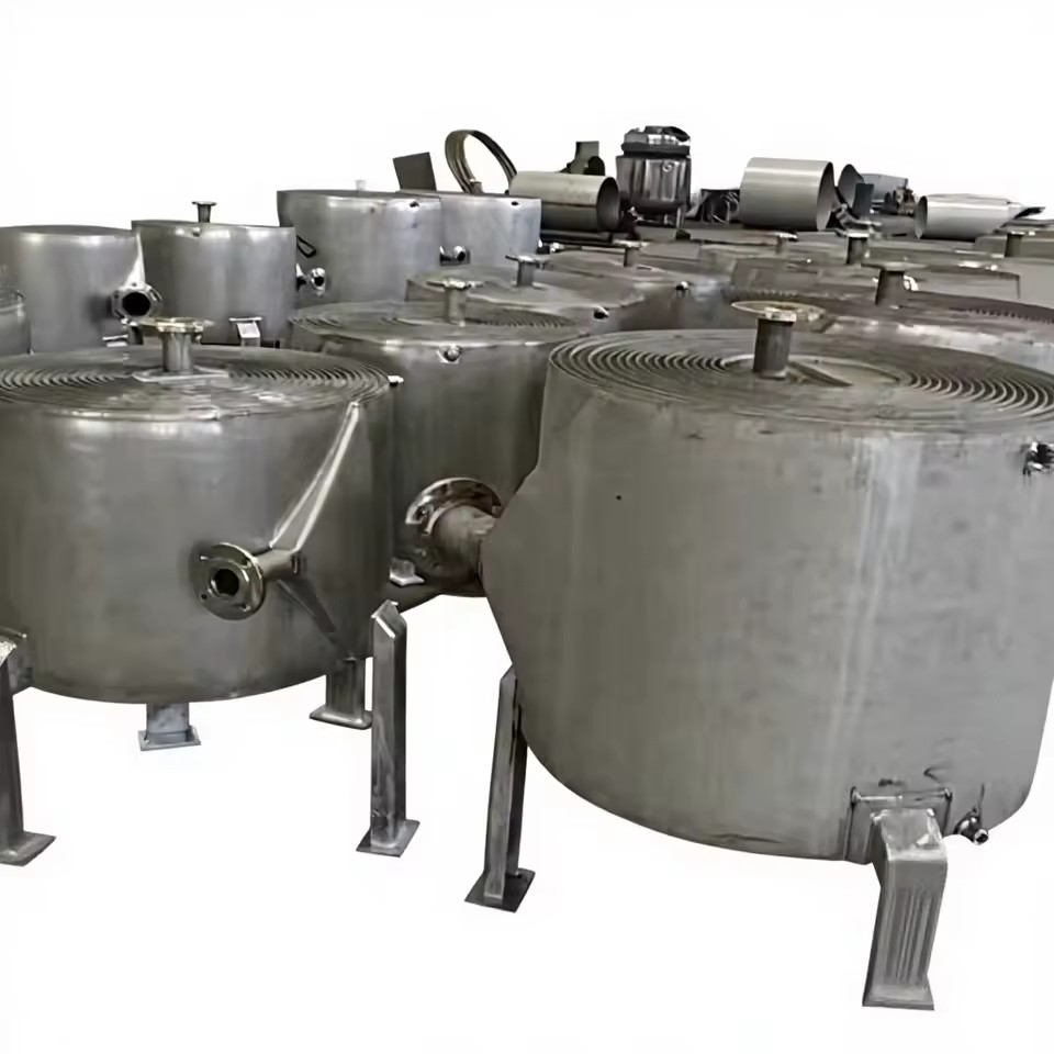 Non-Leak Spiral Plate Heat Exchanger Superior Weld Joints Professional Manufacturer