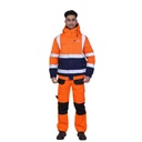 High Quality Hi Visibility Mens Insulated Padded Industrial Construction Mining Work Winter Workwear Jacket Pant