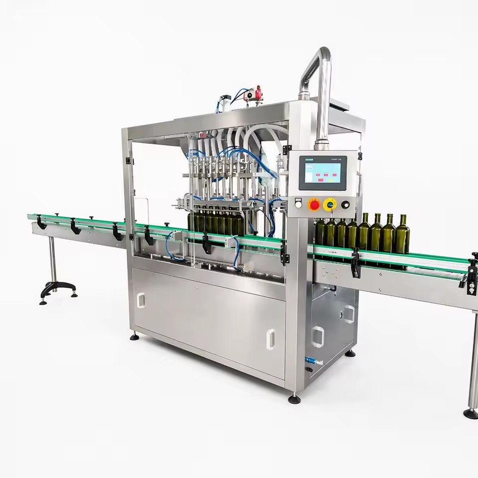 Oil Production Line for Olive Oil Bottling Cooking Edible Oil Filling Machine