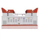 Custom 1000W Gas Power Generator with 500kw 300kw 250kw Energy Saving Engines Low Noise and Core Included