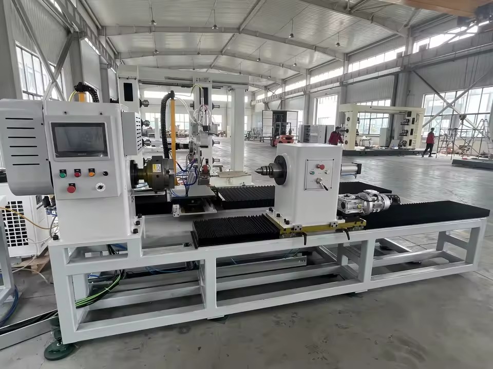 Energy Saving 380V Thermoplastic Laser Heating Winding Equipment CNC Automatic Fiber Winding Machine