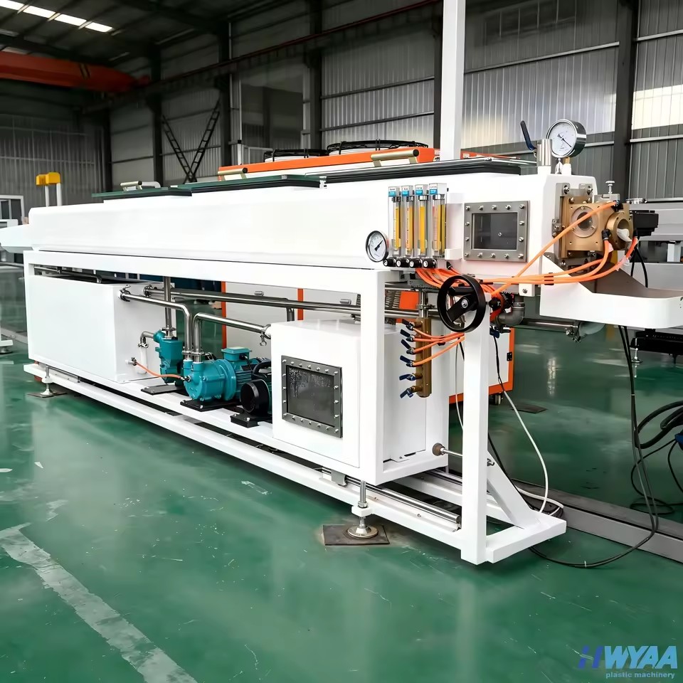 HWYAA Energy Saving Flat Drip Irrigation Pipe Making Machine with PLC Control