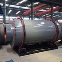 High Quality Industrial Single Drum Rotary Dryer Automatic Energy Saving Small Scale Machine for Sand and Coal Sale