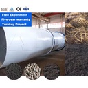 Energy Saving Industrial Cow Manure Drying Equipment for Bio-organic Fertilizer Plant