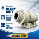 Commercial Three Pass Sand Drying Machine Rotary Drum System for Making Sand and Quartz Sand Processing