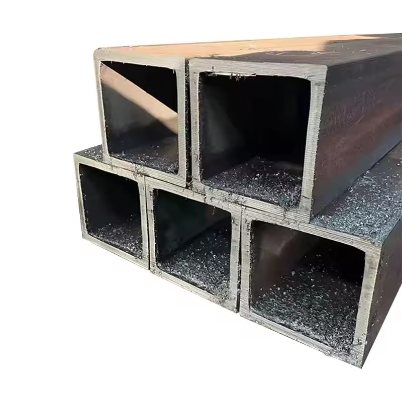 Black Alloy Steel Square Pipe 30x30mm 80x80mm Q235/Q345 Hot Rolled Other Standard Hollow Tube Machinery Construction Bending