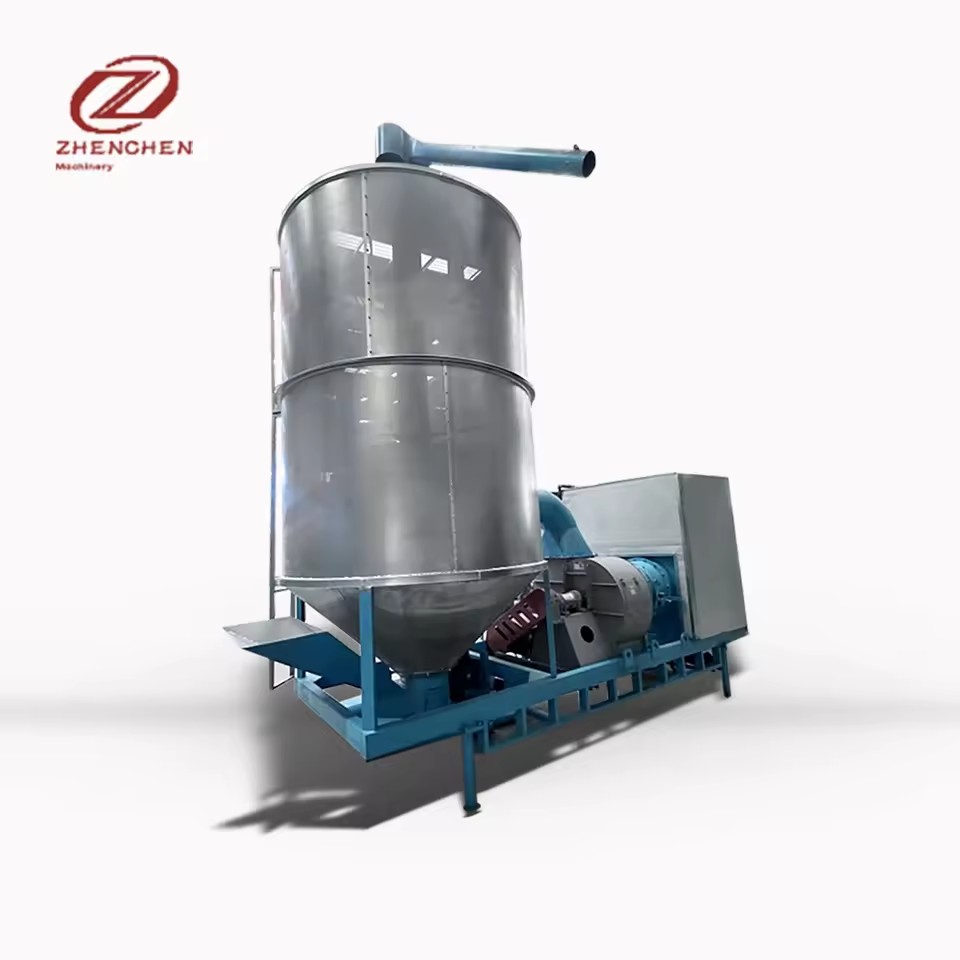 Industrial Vertical Grain Dryer for Rice Wheat Corn High Efficiency Automatic Control Energy Saving Agricultural Drying Machine