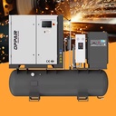 Popular 15Kw 22Kw Energy Saving 5-In-1 Laser Screw Air Compressor With Modular Dryer 1.2M3/Min 54Cfm 16Bar 1.6Mpa