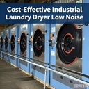 Industrial Heat Pump Tumble Dryer No Steam BoilerEnergy Saving Clothes Dry Laundry Factory Hotel Linen Towels Jeans Uniforms