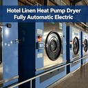 Economic Operation Industrial Clothes Dryer Energy Saving Heat Pump Bedding Dryer