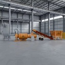Best Quality Sand Drying Plant with PLC Automatic Control System for Foundry Sand Drying