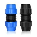 Professional Supply of HDPE ISO4427 Water Use Pipe Fittings Polyethylene Plumbing Quick Insert Compression PP Connector