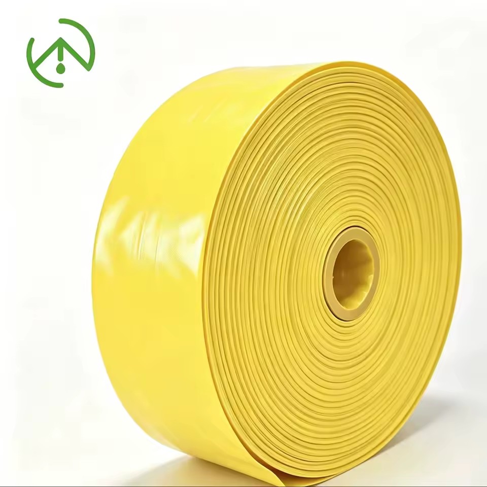2 - 8 Inches PVC Layflat Hose UV Resistant PVC Water Hose Farm Irrigation Layflat Pipe