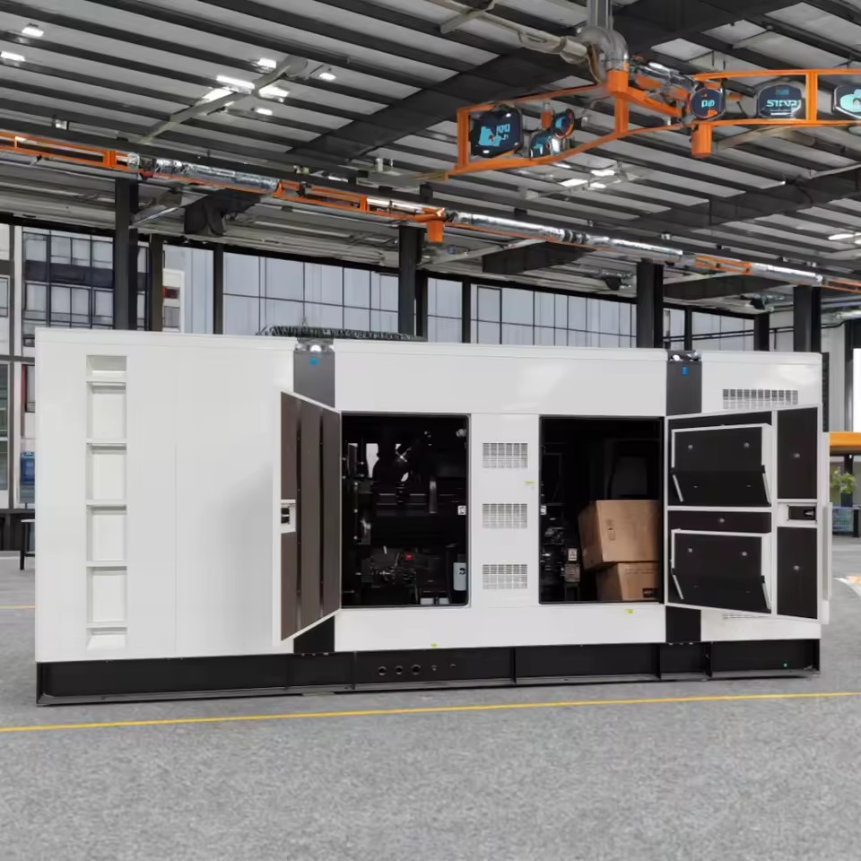 500KVA Super-Silent Enclosed Canopy Diesel Generator Set 3-Phase 50/60Hz Industrial Standby Power