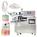 Single-nozzle Automatic Spout Pouch Rotary Filling and Capping Machine for Juice Yogurt Ketchup Jelly