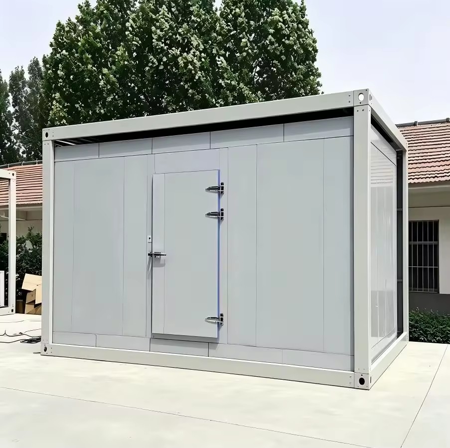 Modular Walk-In Cold Room with Insulated Panels and Refrigeration System for Commercial Cold Storage