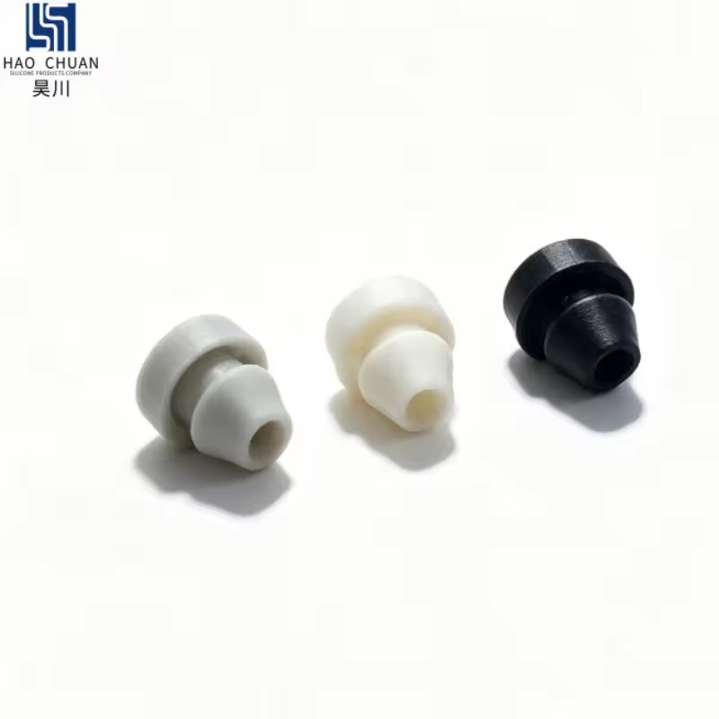 Silicone Plug Rubber Anti-Collision Nail High Temp Durable Clear for Electrical Box Appliance Base Hole OEM Custom