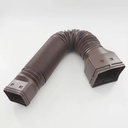 Cross-border Outdoor Rainwater Diversion Drainage Pipe Plastic Telescopic Sewage Outlet Pipe Villa Drainage Extension Pipe Model