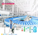 Complete Bottled Water Production Line with Automatic Rinsing Filling Capping Machine for Drinking Water Factory