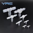 Small Plastic Hose Barb Tee Joint for Tubing Fittings