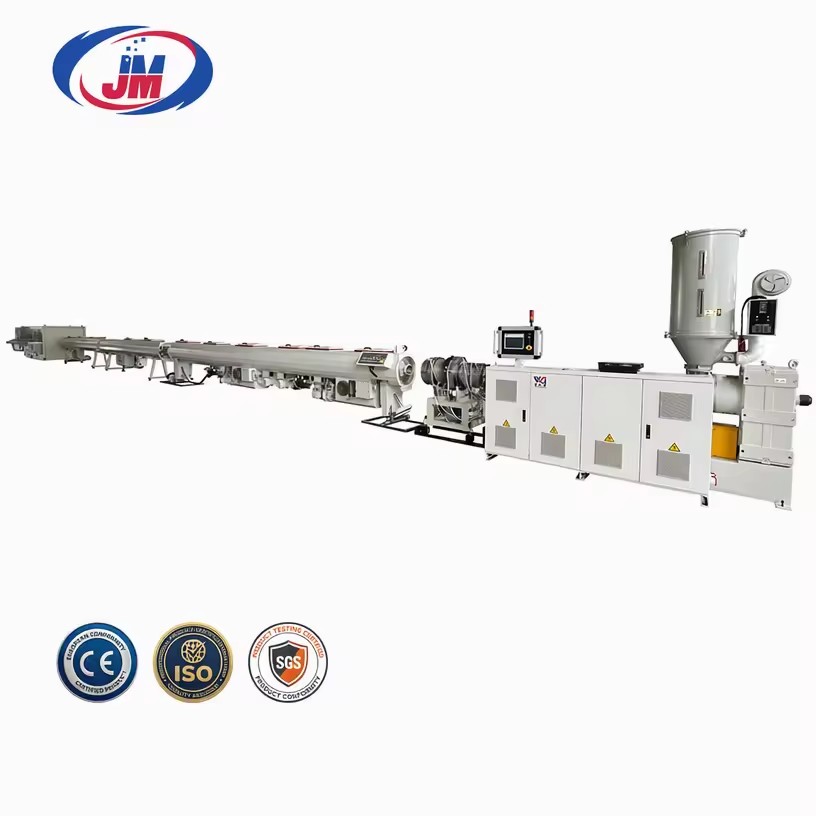 PE Pipe Extrusion Production Line for Plastic Water Supply and Drainage Pipe Manufacturing