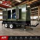 Silent Diesel Generator With ATS Automatic Transfer Switch 70dB Noise 24V Start for Critical Data Center Power