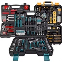 148pc Red Comprehensive Home DIY Hand Tool Kit Set Household Repair Tool Set in a Portable Tool Box OEM ODM Supported