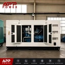 Heat Resistant Silent Diesel Generator Enhanced Cooling System Dustproof Canopy for Desert Tropical Area Use
