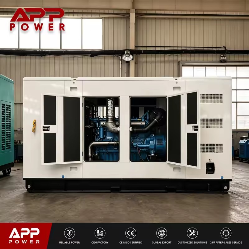 Factory Direct Low Silent Diesel Generator Portable ATS Heavy Duty Configuration 70dB Mute 200A 24V DC 3-Phase Cost