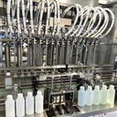 HSGZ-16A Automatic Piston Filling Machine Electric Pneumatic Driven 0.3% Accuracy Beverage Metal Chemical Cosmetic