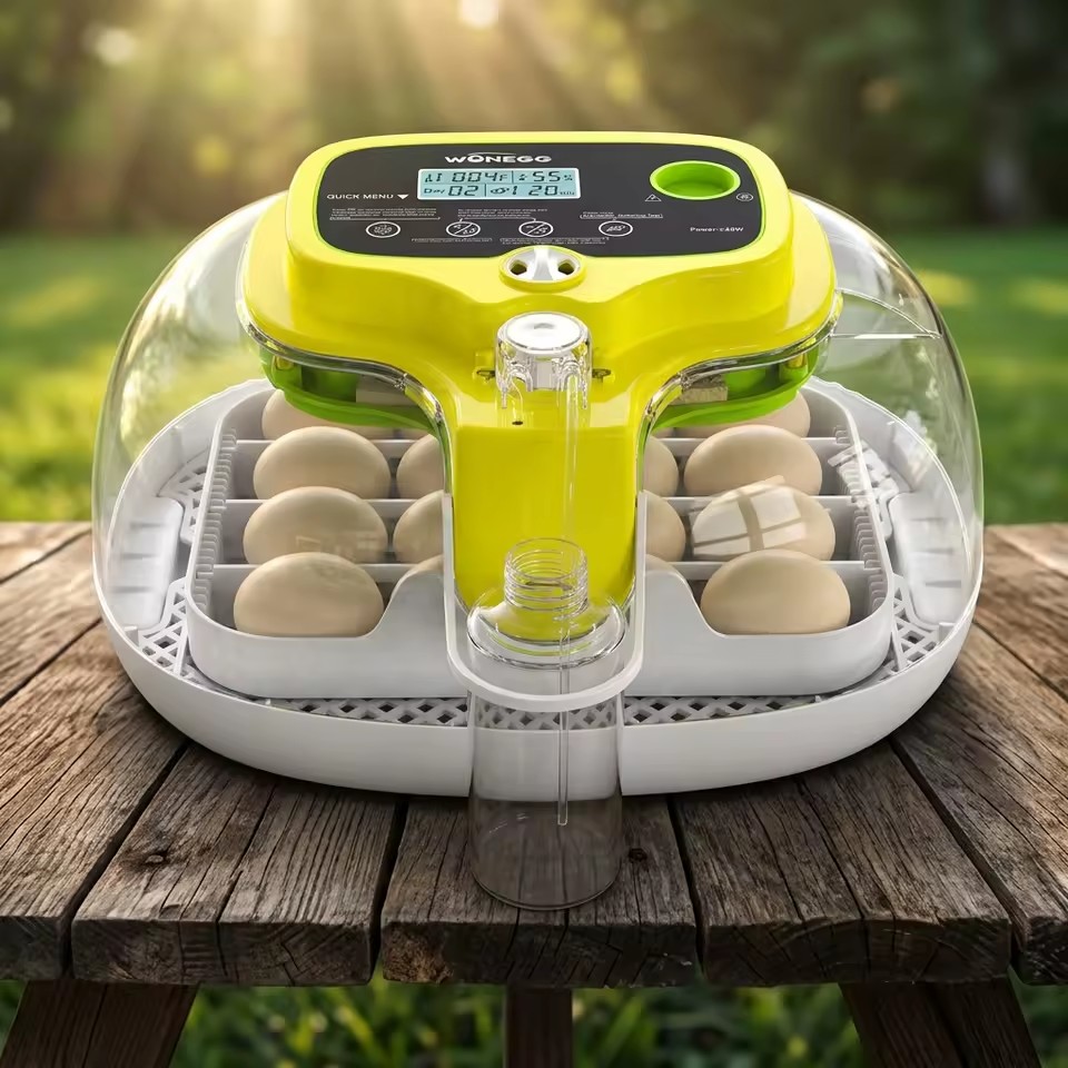 WONEGG High Hatching Rate 16 PCS Fully Automatic Commercial Incubator for Poultry