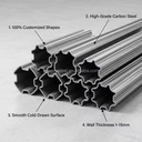 Customizable Special Shaped Profiled Steel Tube Factory Custom Irregular Steel Profile