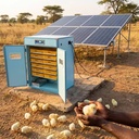 Intelligent Poultry New Material Chicken Farms Fully Automatic Solar 1056 Energy Egg Incubator Hatching Eggs Solar Powered