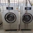 12-30kg Fully Automatic Electric Washer Extractor Machine PLC Control High Speed Spin Stainless Steel Commercial Washing Machine