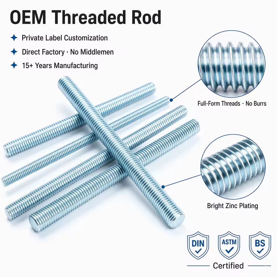 High Quality 8.8 Grade Multi-Spec Carbon Steel Galvanized Screw