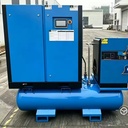 HARDBO Fixed Industrial PM VFD Air Compressor, Powerful Stable Output for Laser Cutting Equipment