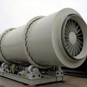 High Capacity Three Pass Rotary Drum Sand Dryer Machine for River Sand and Manufactured Sand Plants PLC Control System