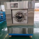High Capacity 25KGS Commercial 3 in 1 Wash Spin Dry Integrated Industrial Laundry Machine for Linen Garment Cleaning