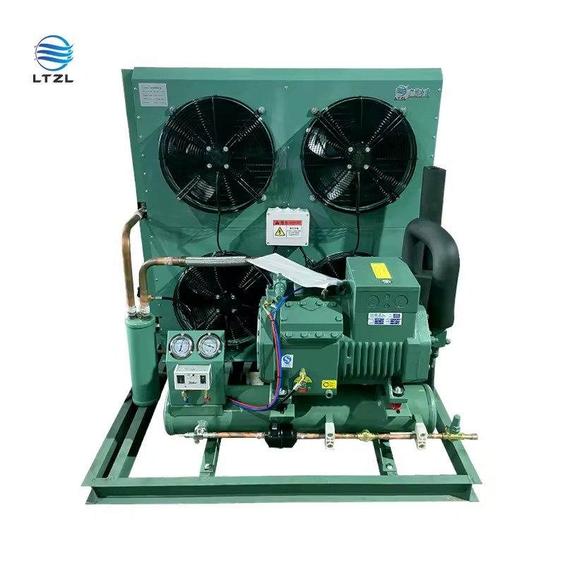 Three Phase 220V 60HZ 10HP Condensing Unit with Compressor Motor for Cold Room Walk-in Freezer System
