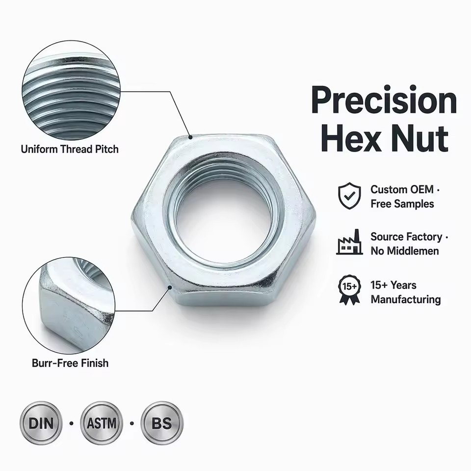 High Quality Carbon Steel Multi-Specification Nut