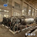 ZKG Industrial Heavy Duty Rotary Vacuum Rake Dryer High Efficiency Stainless Steel Vacuum Harrow Dryer