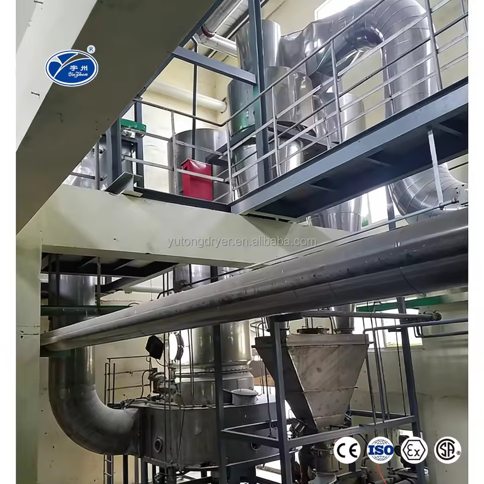 SXG Spin Flash Dryer Microcrystalline Cellulose Rotary Spin Flash Dryer Automatic Cobalt Carbonate Flash Drying Machine