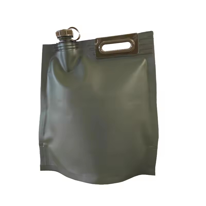 Portable Fuel Tank Flexible TPU Crude Oil Bag Foldable Storage Bladder 5L Capacity ZOE Brand for Car Motorcycle Off-Road