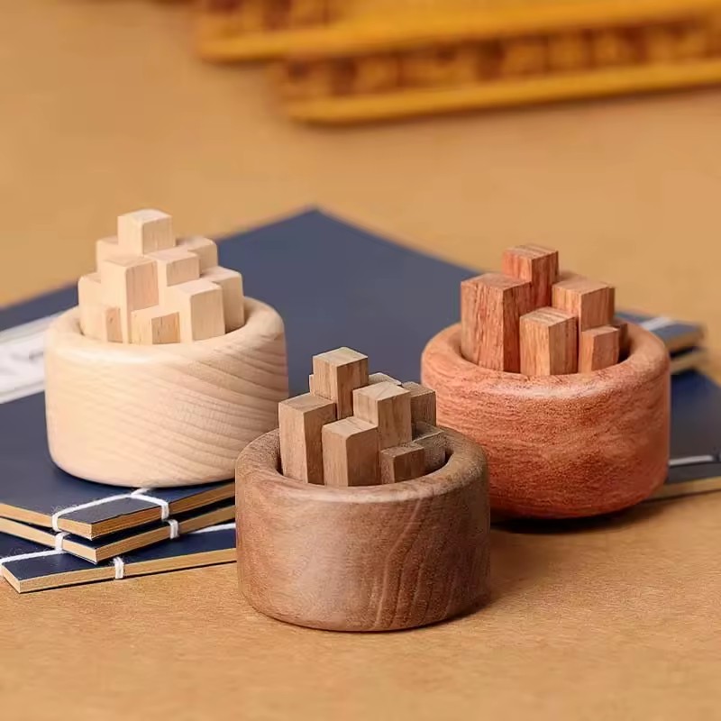 Natural Solid Wood Essential Oil Aromatherapy Diffuser Table Home Spa Yoga Room Scent Minimalist Wood Diffuser Base Wood Crafts