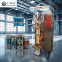 Beverage Oil & Pure Water Liquid Sachet Bags 2100bph Complete Automatic Plastic Filling Packaging Machine Production Line