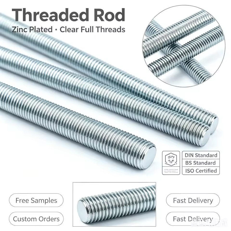 High Quality 8.8 Grade Multi-Spec Carbon Steel Galvanized Screw