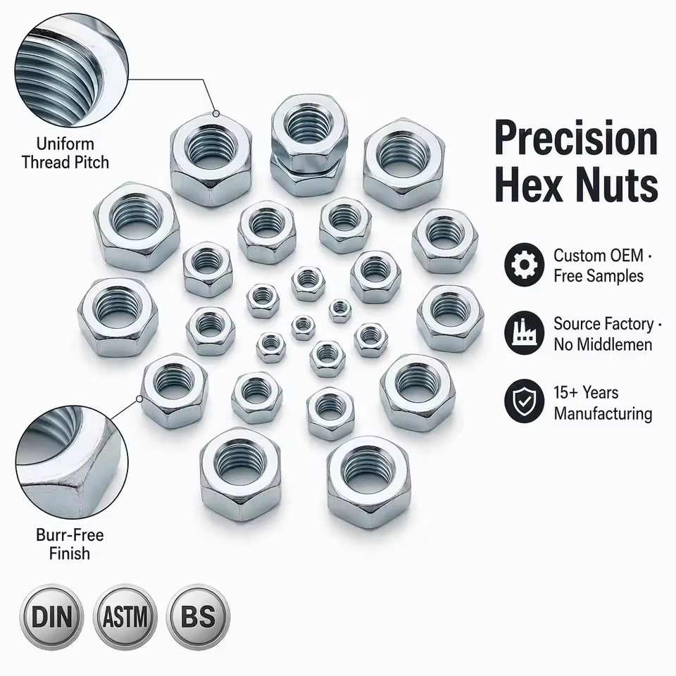 High Quality Carbon Steel Multi-Specification Nut