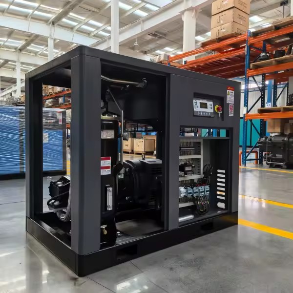 22kw 30hp Fixed Speed Screw Air Compressor 0.8Mpa Stable Industrial Air Compressor