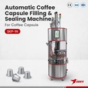 Automatic Linear Compatible Nespresso K-cups Coffee Powder Tea Powder Coffee Capsules Filling Sealing Machine Coffee