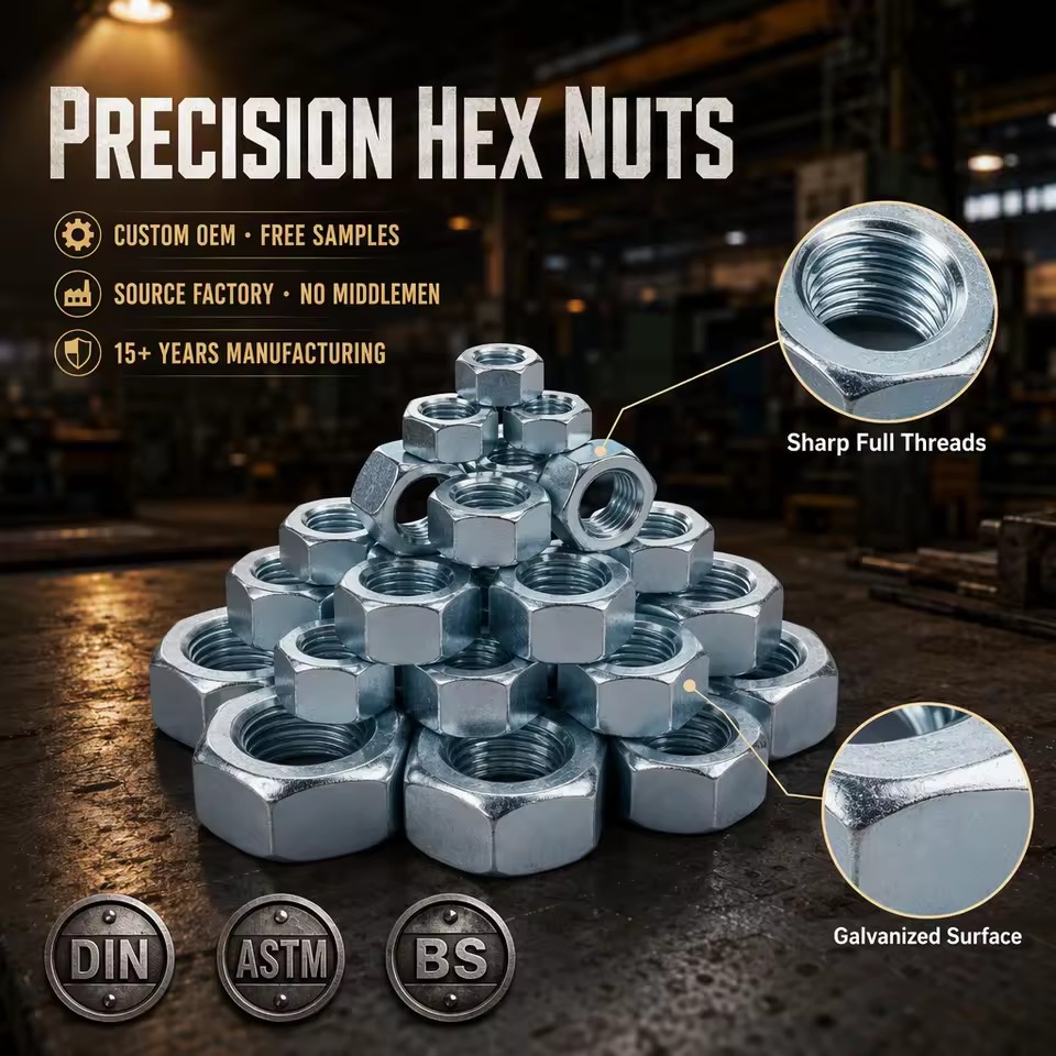 High Quality Carbon Steel Multi-Specification Nut
